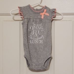 Baby girl bodysuit 3m